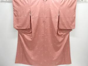 未使用品　花模様小紋着物